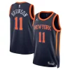Fascinante Delizioso Bellissimo Jalen Brunson New York Knicks Jordan Brand Unisex Swingman Player Jersey Statement Edition Navy