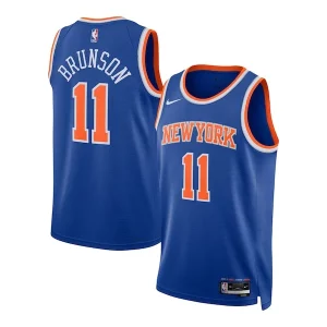 Splendido Jalen Brunson New York Knicks Nike Unisex Swingman Jersey Icon Edition Blue