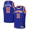 Delizioso Duraturo Jalen Brunson New York Knicks Nike Youth Swingman Jersey Icon Edition Blue