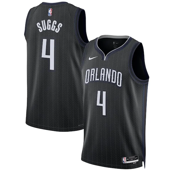 Gorgeous Robusto Jalen Suggs Orlando Magic Nike Unisex 2022/23 Swingman Jersey City Edition Black