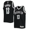 Duraturo Robusto James Harden Brooklyn Nets Nike Youth Swingman Jersey Icon Edition Black