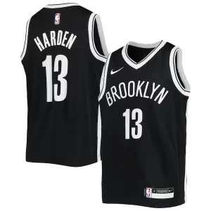 Duraturo Robusto James Harden Brooklyn Nets Nike Youth Swingman Jersey Icon Edition Black