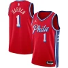Bellissimo Cool James Harden Philadelphia 76ers Jordan Brand Unisex Swingman Jersey Statement Edition Red