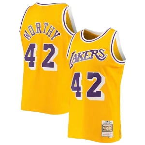 Classico James Worthy Los Angeles Lakers 1984/85 Hardwood Classics Swingman Jersey Gold