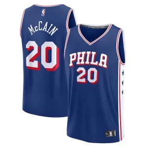 Comodo Jared McCain Philadelphia 76ers Youth 2024 NBA Draft Fast Break Player Jersey Icon Edition Royal