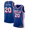 Stupendo Cool Bellissimo Jared McCain Philadelphia 76ers Nike Swingman Jersey Icon Edition Royal