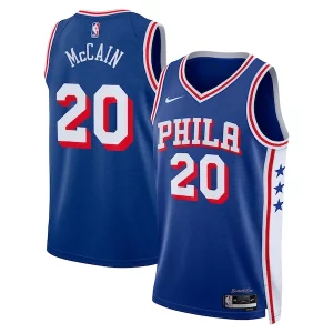 Stupendo Cool Bellissimo Jared McCain Philadelphia 76ers Nike Swingman Jersey Icon Edition Royal