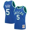 Fantastico Trendy Jason Kidd Dallas Mavericks 1994/95 Hardwood Classics Swingman Jersey Blue