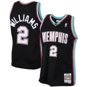 Prestigioso Jason Williams Memphis Grizzlies 2001/02 Hardwood Classics Swingman Jersey Black