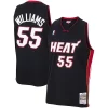 Lussuoso Prestigioso Attraente Jason Williams Miami Heat 2005/06 Hardwood Classics Swingman Jersey Black