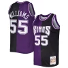 Bellissimo Ottimo Meraviglioso Jason Williams Sacramento Kings Hardwood Classics 2000/01 Split Swingman Jersey Purple/Black