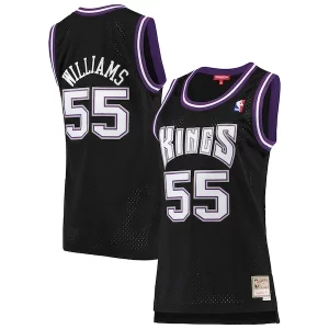 Bellissimo Robusto Jason Williams Sacramento Kings Women's 2000/01 Hardwood Classics Swingman Jersey Black