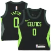 Magnifico Ottimo Jayson Tatum Boston Celtics Nike Toddler 2024/25 Swingman Player Jersey City Edition Black