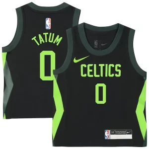 Magnifico Ottimo Jayson Tatum Boston Celtics Nike Toddler 2024/25 Swingman Player Jersey City Edition Black