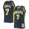 Fantastico Resistente Jermaine O'Neal Indiana Pacers 2003/04 Hardwood Classics Swingman Jersey Navy