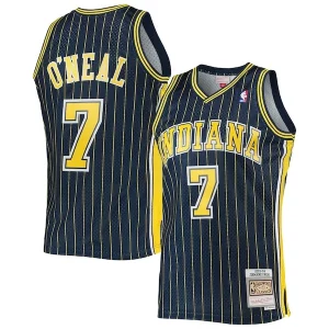 Fantastico Resistente Jermaine O'Neal Indiana Pacers 2003/04 Hardwood Classics Swingman Jersey Navy