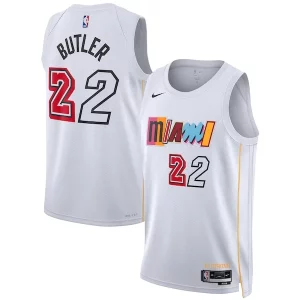 Delizioso Splendido Jimmy Butler Miami Heat Nike Unisex 2022/23 Swingman Jersey City Edition White