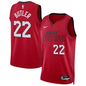 Prestigioso Attraente Jimmy Butler Miami Heat Nike Unisex 2024/25 Swingman Player Jersey City Edition Red