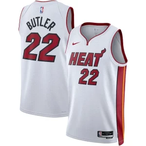 Carino Ottimo Jimmy Butler Miami Heat Nike Unisex Swingman Jersey Association Edition White