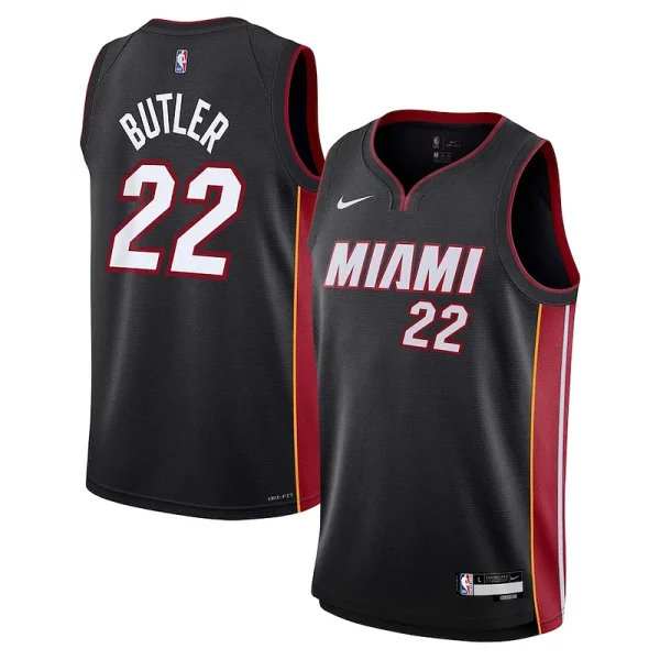 Gorgeous Fantastico Jimmy Butler Miami Heat Nike Youth Swingman Jersey Icon Edition Black