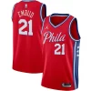 Prestigioso Delizioso Joel Embiid Philadelphia 76ers Jordan Brand 2020/21 Swingman Jersey Statement Edition Red