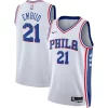 Raffinato Joel Embiid Philadelphia 76ers Nike Unisex Swingman Jersey Association Edition White/Royal