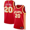 Prestigioso John Collins Atlanta Hawks Nike Unisex Swingman Jersey Icon Edition Red