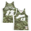 Pratico John Stockton Utah Jazz Hardwood Classics 1998/99 Ghost Green Swingman Jersey Camo