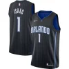 Cool Jonathan Isaac Orlando Magic Nike Youth Swingman Jersey Icon Edition Black