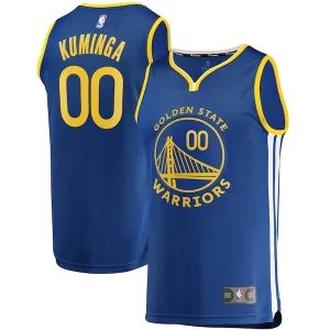Moderno Cool Jonathan Kuminga Golden State Warriors 2021 NBA Draft First Round Pick Fast Break Replica Jersey Royal Icon Edition