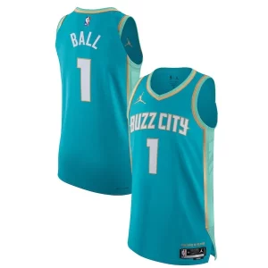 Accattivante Delizioso Magnifico Jordan Brand LaMelo Ball Charlotte Hornets Authentic Jersey City Edition Teal
