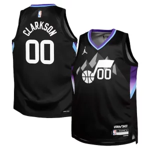 Sofisticato Pratico Incantevole Jordan Clarkson Utah Jazz Jordan Brand Youth Swingman Jersey Statement Edition Black