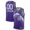 Accattivante Jordan Clarkson Utah Jazz Nike Unisex 2023/24 Swingman Jersey Purple City Edition
