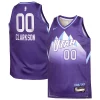 Splendido Jordan Clarkson Utah Jazz Nike Youth 2024/25 Swingman Player Jersey City Edition Purple