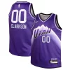 Meraviglioso Lussuoso Jordan Clarkson Utah Jazz Nike Youth Swingman Replica Jersey City Edition Purple