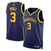 Accattivante Splendido Jordan Poole Golden State Warriors Jordan Brand Unisex Swingman Jersey Statement Edition Navy