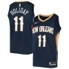 Classico Eccezionale Bellissimo Jrue Holiday New Orleans Pelicans Nike Swingman Jersey Navy