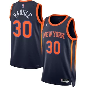 Attraente Accattivante Julius Randle New York Knicks Jordan Brand Unisex Swingman Jersey Statement Edition Navy