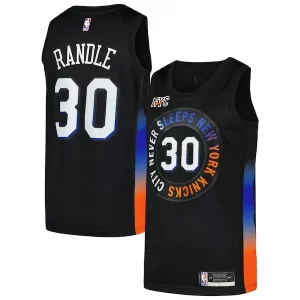 Moderno Gorgeous Pratico Julius Randle New York Knicks Nike Swingman Player Jersey City Edition Black