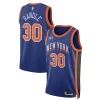 Elegante Julius Randle New York Knicks Nike Unisex 2023/24 Swingman Jersey Blue City Edition