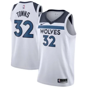 Moderno Karl Anthony Towns Minnesota Timberwolves Nike Swingman Jersey White Association Edition