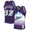 Versatile Duraturo Robusto Karl Malone Utah Jazz 1996/97 Hardwood Classics NBA 75th Anniversary Diamond Swingman Jersey Purple