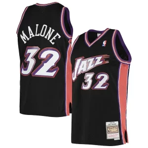 Sofisticato Karl Malone Utah Jazz 2001/02 Hardwood Classics Swingman Jersey Black