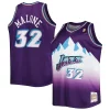 Resistente Cool Karl Malone Utah Jazz Big & Tall Hardwood Classics 1996/97 Swingman Jersey Purple/White