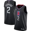 Delizioso Kawhi Leonard LA Clippers Jordan Brand 2020/21 Swingman Jersey Statement Edition Black