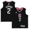 Meraviglioso Kawhi Leonard LA Clippers Jordan Brand Preschool 2020/21 Fast Break Replica Jersey Statement Edition Black