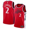 Pratico Comodo Kawhi Leonard LA Clippers Jordan Brand Unisex 2024/25 Swingman Jersey Statement Edition Red