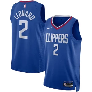 Elegante Meraviglioso Fascinante Kawhi Leonard LA Clippers Nike Unisex Swingman Jersey Icon Edition Royal/White