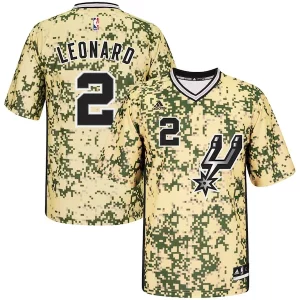 Fascinante Prestigioso Lussuoso Kawhi Leonard San Antonio Spurs adidas Pride Replica Jersey Camo