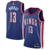 Magnifico Lussuoso Moderno Keegan Murray Sacramento Kings Nike Unisex 2024/25 Swingman Player Jersey City Edition Blue